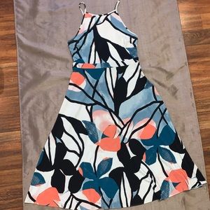 Ann Taylor Dress: multi color